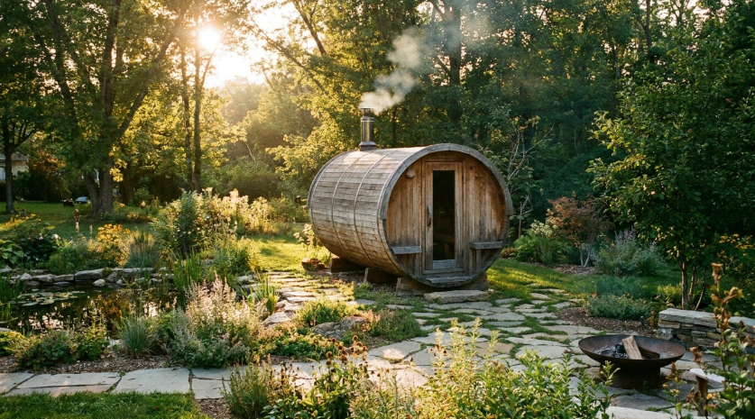 What a Barrel Sauna Costs to Run Each Month for Small Spaces